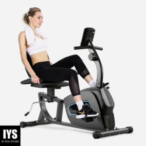 Maxkare Exercise Bike Indoor Recumbent Cycling Stationary Bike