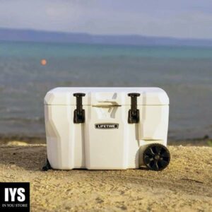 Lifetime 55 Quart High Performance Cooler with Wheels (91072)