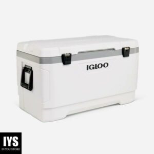 Igloo 100 QT Latitude Marine Ultra, White and Moonscape