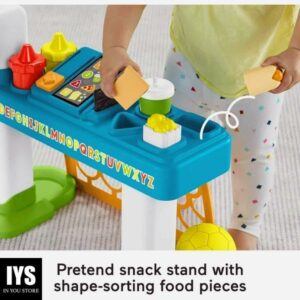 Fisher-Price Laugh & Learn 4-in-1 Game Experience Sports Activity Center & Toddler Learning Toy