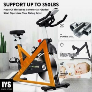 Pooboo Indoor Cycling Bike Exercise Bikes Stationary Magnetic Resistance