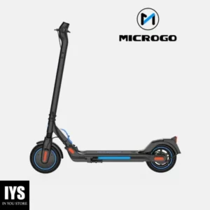 MICROGO M5 Plus Electric Scooter, 500W Motor 10" Honeycomb Tires for Adults - Blue
