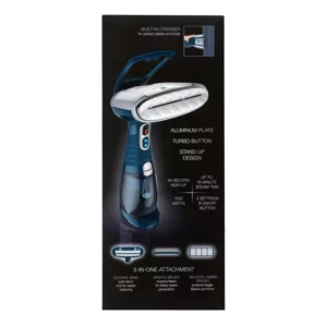 Conair Handheld Garment Steamer for Clothes, Turbo ExtremeSteam 1550W, Portable Handheld Design, Strong Penetrating Steam GS38R