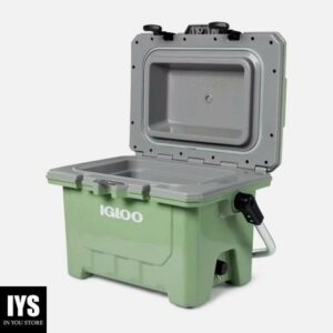 Igloo 24 Quart IMX Hard Sided Cooler, Oil Green
