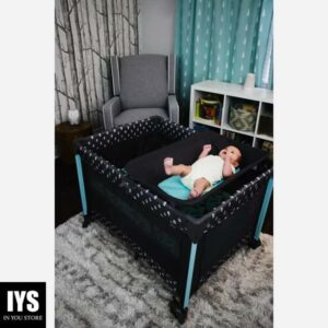 Babideal Blossom II Playard with Bassinet and Changer, Feather Boho