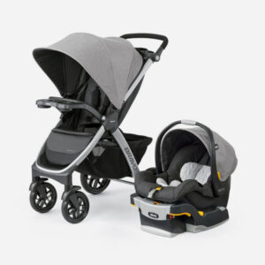 Chicco Bravo 3-in-1 Quick Fold Travel System - Parker