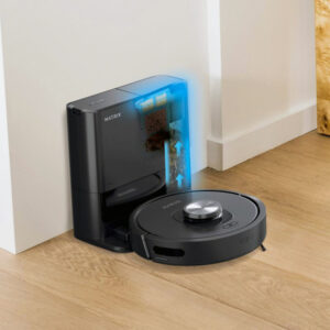 Shark Matrix Self Empty Robot Vacuum for Carpets & Hardfloors with Self-Cleaning Brushroll - RV2310AE