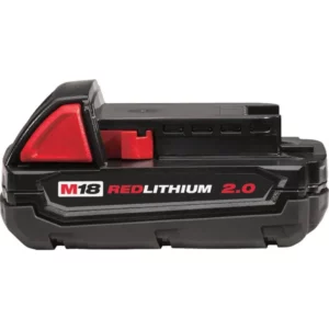 Milwaukee M18 REDLITHIUM Lithium-Ion CP 2.0 Ah Compact Battery Pack