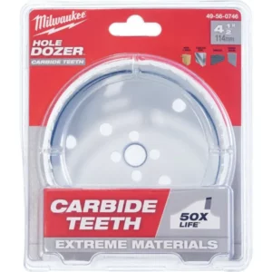 Milwaukee HOLE DOZER 4-1/2 In. Hole Saw with Carbide Teeth
