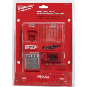Milwaukee M12/M18 Lithium-Ion Multi-Voltage Battery Charger