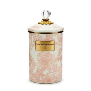 Rosy English Garden Large Canister