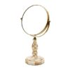 Mocha Check Vanity Mirror