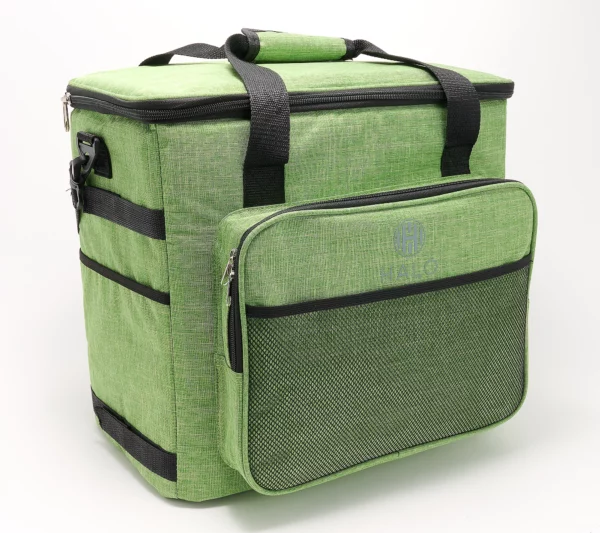 HALO 28L Capacity Thermoelectric Cooler & Heater Collapsible Bag - Green - Image 8