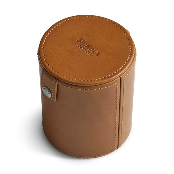 Shinola Leather Dice Cup with Dice - Image 4