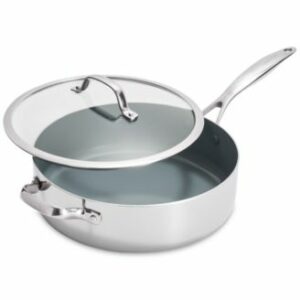 GreenPan Valencia Pro Stainless Steel 5-Qt. Sauté Pan with Lid