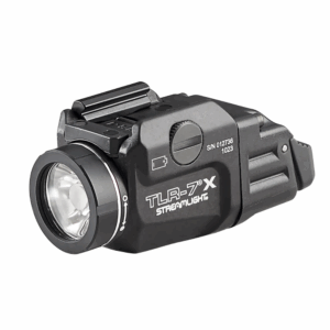 Streamlight TLR-7 X USB Multi-Fuel, Low-Profile, Rail-Mounted Light w/Interchangeable Rear Paddle Switches, Black, 69455