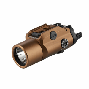 Streamlight TLR-VIR II Weapon Flashlight and IR Laser , CR123A, White, 300 Lumens, Coyote, 69191
