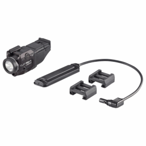 Streamlight TLR RM 1 Laser Rail Mounted Tactical Lighting System w/Remote Pressure Switch, 500 Lumens, Black, 69445