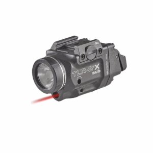 Streamlight TLR-8 Sub For 1913 LED Weapon Light w/ Red Laser, CR123A Lithium, White, 500 Lumens, Black, 69418
