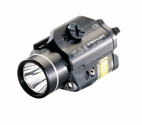 Streamlight TLR-2 Tactical Weapon Flashlight w/ Laser Sight, CR123, Laser Sight , No Strobe, 300 Lumens, Black, 69120