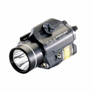 Streamlight TLR-2 Tactical Weapon Flashlight with Laser Sight, CR123,Laser Sight, Strobe Function, Black, 69230