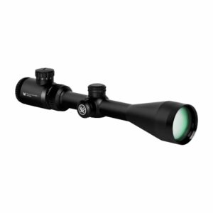Vortex Crossfire II 3-9x50mm Rifle Scope, 1in Tube, Second Focal Plane, Black, Hard Anodized, Red V-Brite Reticle, MOA Adjustment, 12.8in, 18oz, CF2-31027