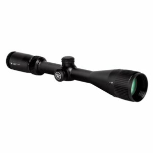 Vortex Crossfire II AO 6-18x44mm Rifle Scope, 1in Tube, Second Focal Plane, Black, Hard Anodized, Red V-Brite Reticle, MOA Adjustment, 13.5in, 19.7oz, CF2-31029
