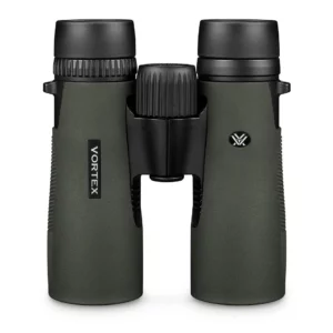Vortex Diamondback HD 8x42mm Roof Prism Binoculars, ArmorTek, Green, Full-Size, 5.7in, 21.8oz, DB-214