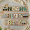 1st Birthday Gift, Name Puzzle, Custom Baby Gift, Personalized Puzzle for Kids