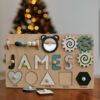 Baby Gift, Personalized Name Puzzle, First Birthday Gift, Busy Board 1 year old, Baby toys