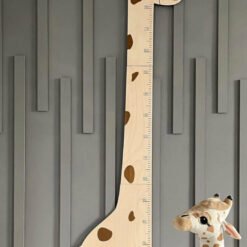 Personalized Wooden Giraffe Growth Chart Height Ruler